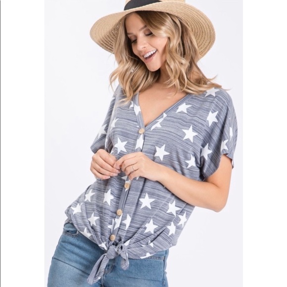 NEW! Short Sleeve Star Top!🇺🇸 - Picture 4 of 6